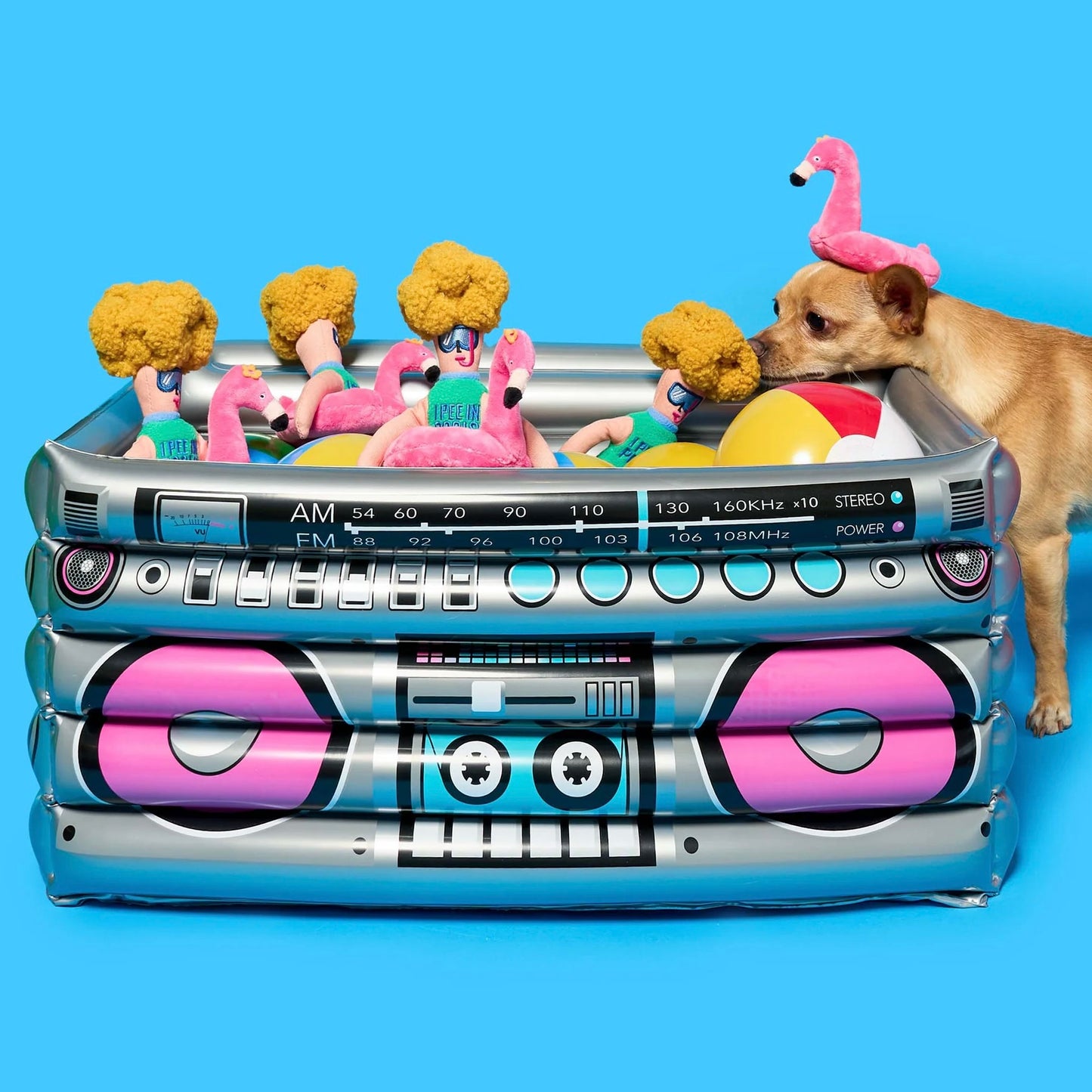 Flamingo Hooman Nosework Toy