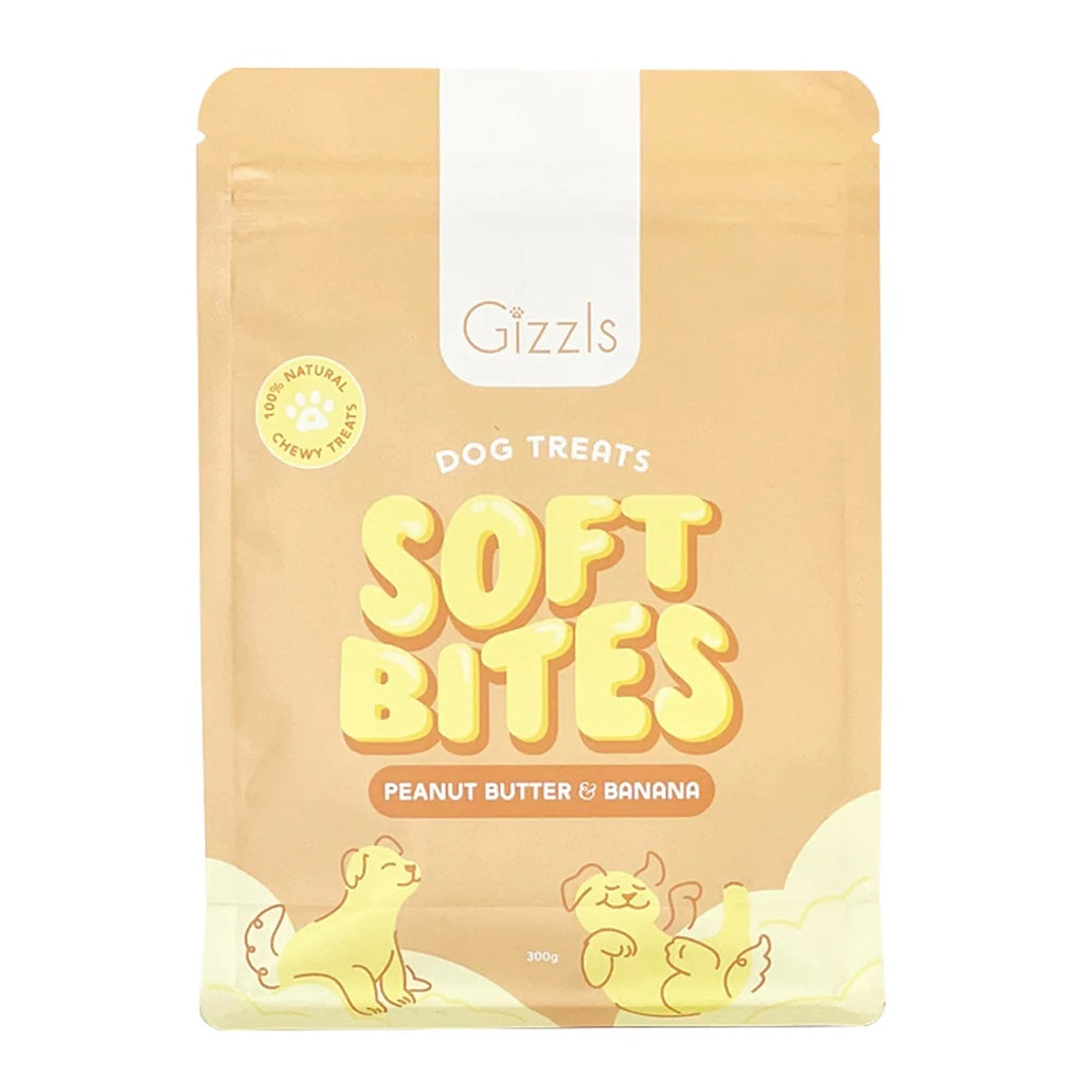 Peanut Butter & Banana Soft Dog Treats