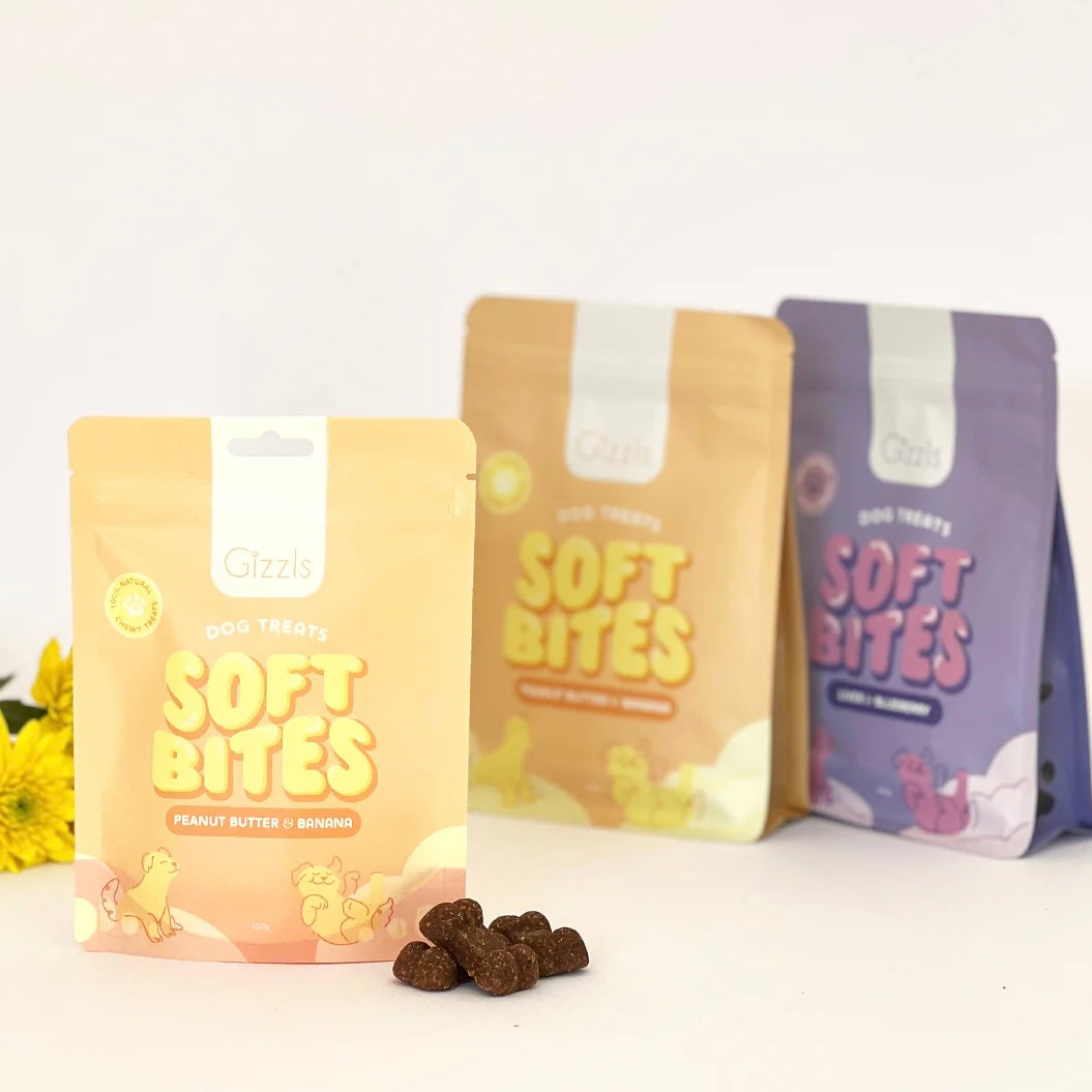 Peanut Butter & Banana Soft Dog Treats