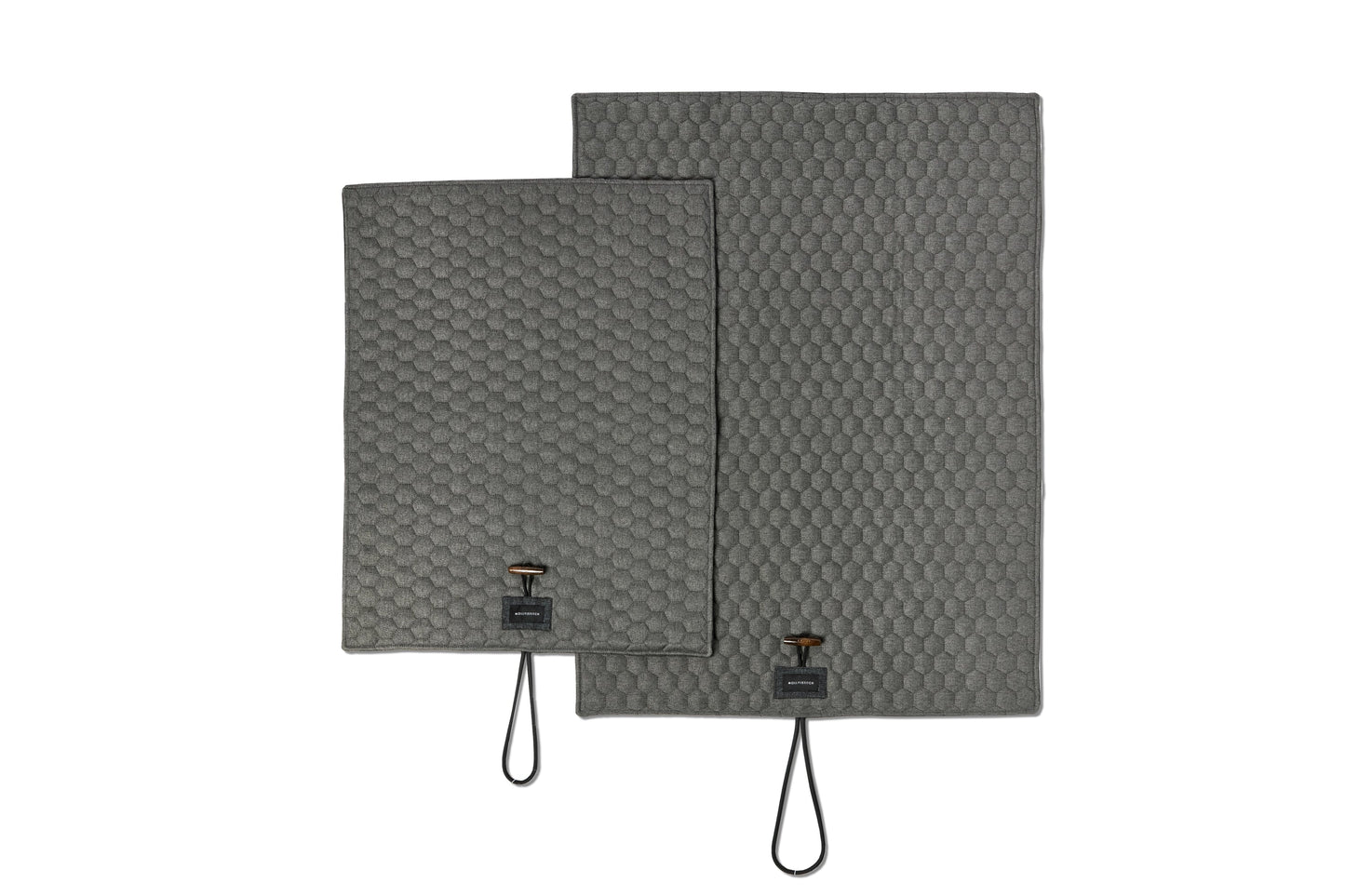 Honeycomb dog travel mat Grey
