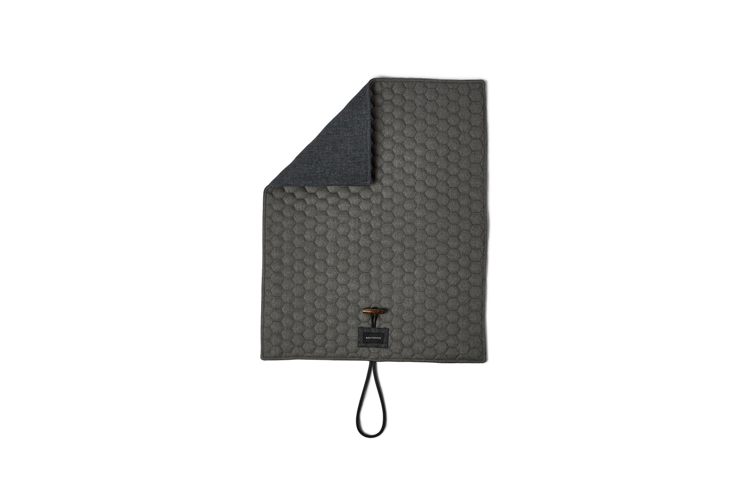 Honeycomb dog travel mat Grey