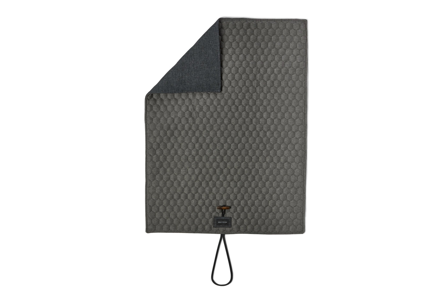 Honeycomb dog travel mat Grey