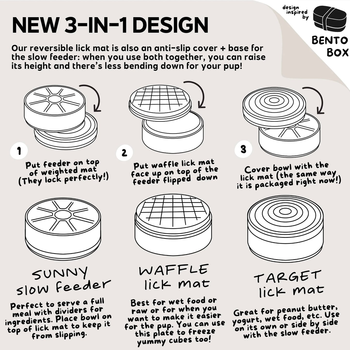 3-IN-1 Bento Bowl Dunes