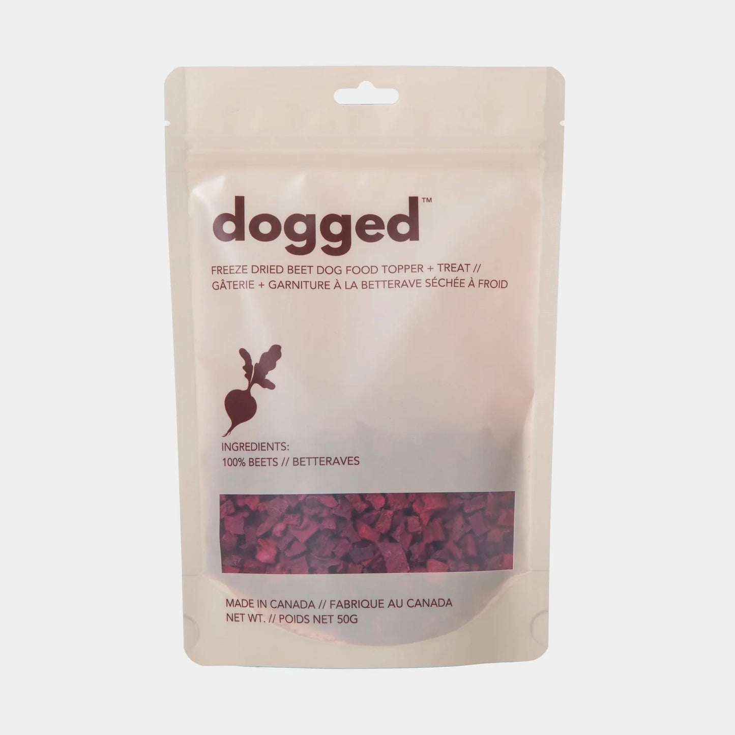 freeze dried beets topper