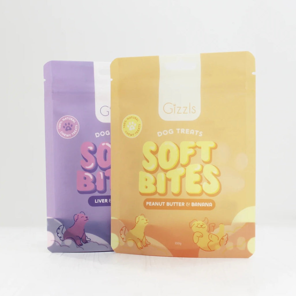 Peanut Butter & Banana Soft Dog Treats