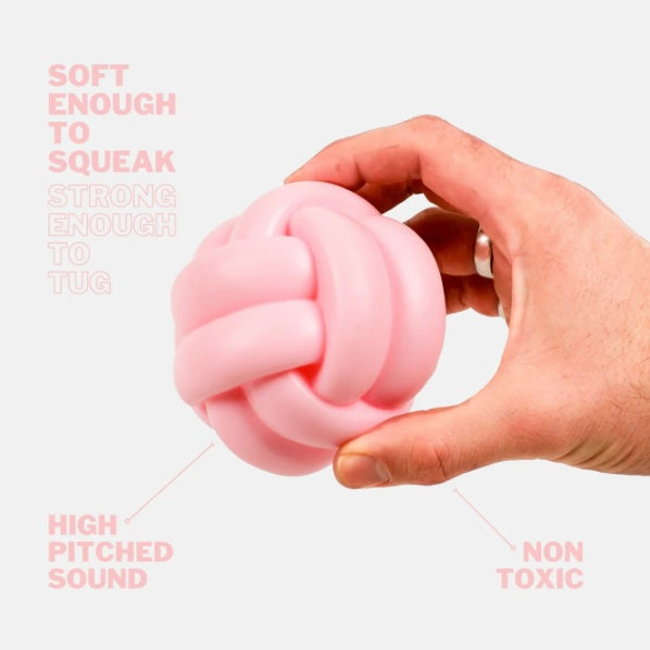 Knotball Squeaky Dog Toy
