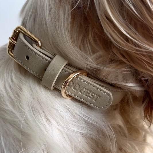 Dog Collar - beige