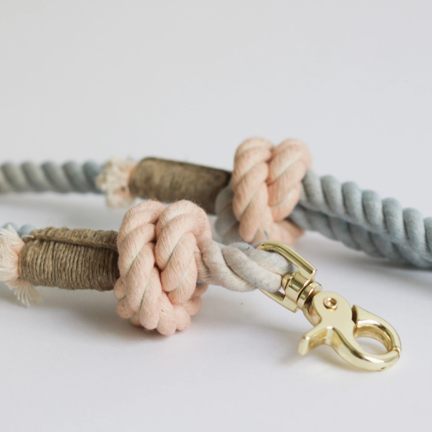 Freihändige Hundeleine aus Seil, Sonnenuntergangsorbet