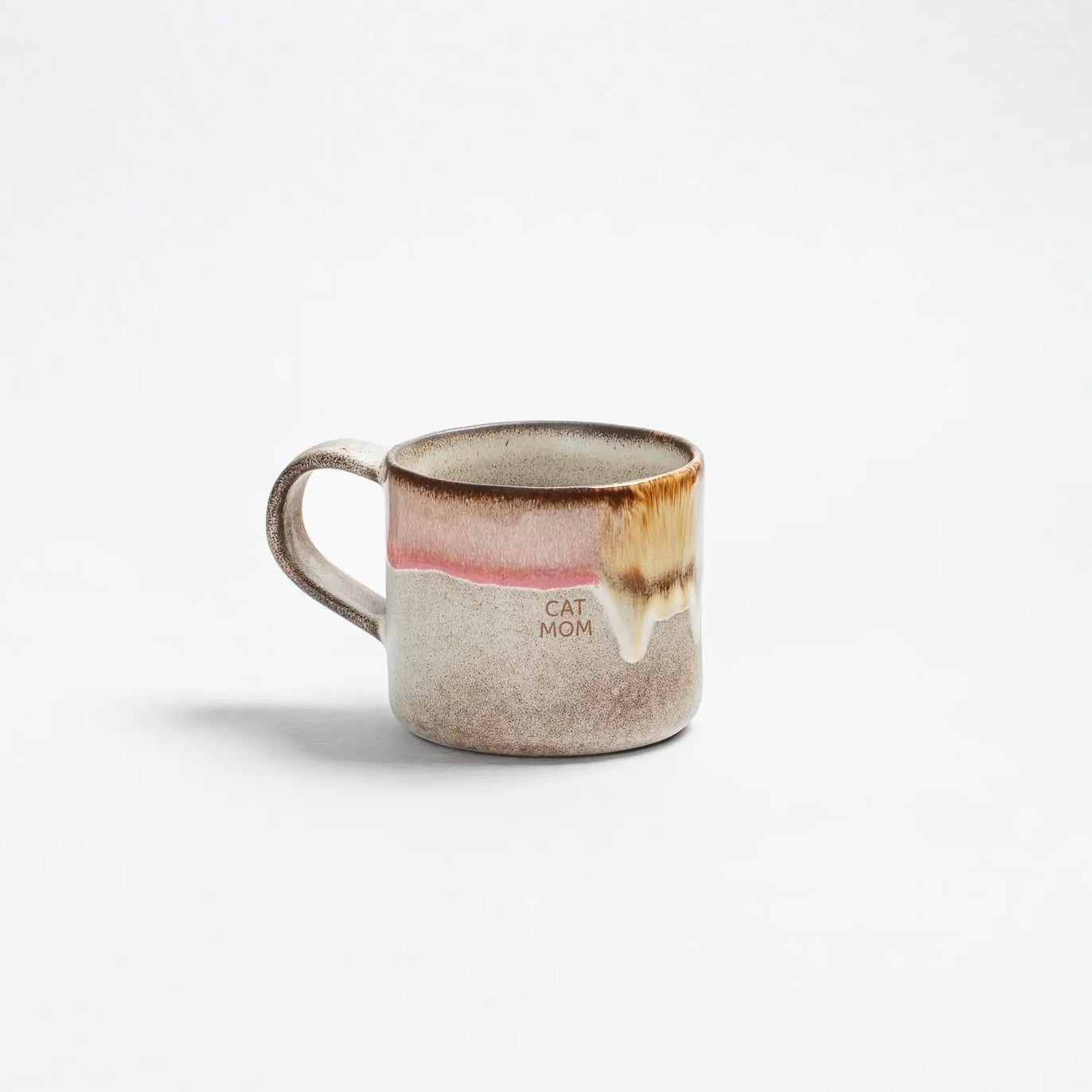 Melting Ice Cream Mug 360ml Cat Mom & Dad 2 Pieces Set