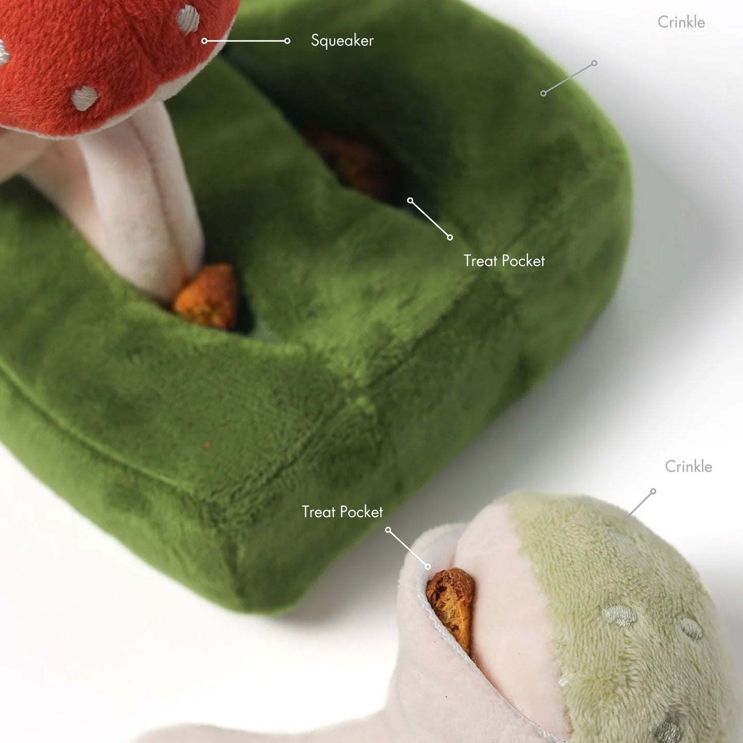 Forest Mushroom Nosework Toy