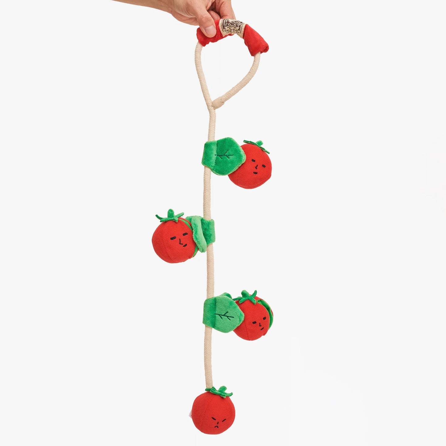 Cherry Tomato Nosework & Tug Toy