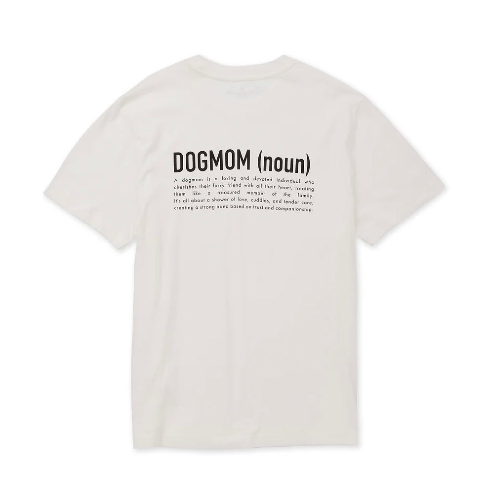 DOGMOM (NOUN) T-SHIRT OFF WHITE