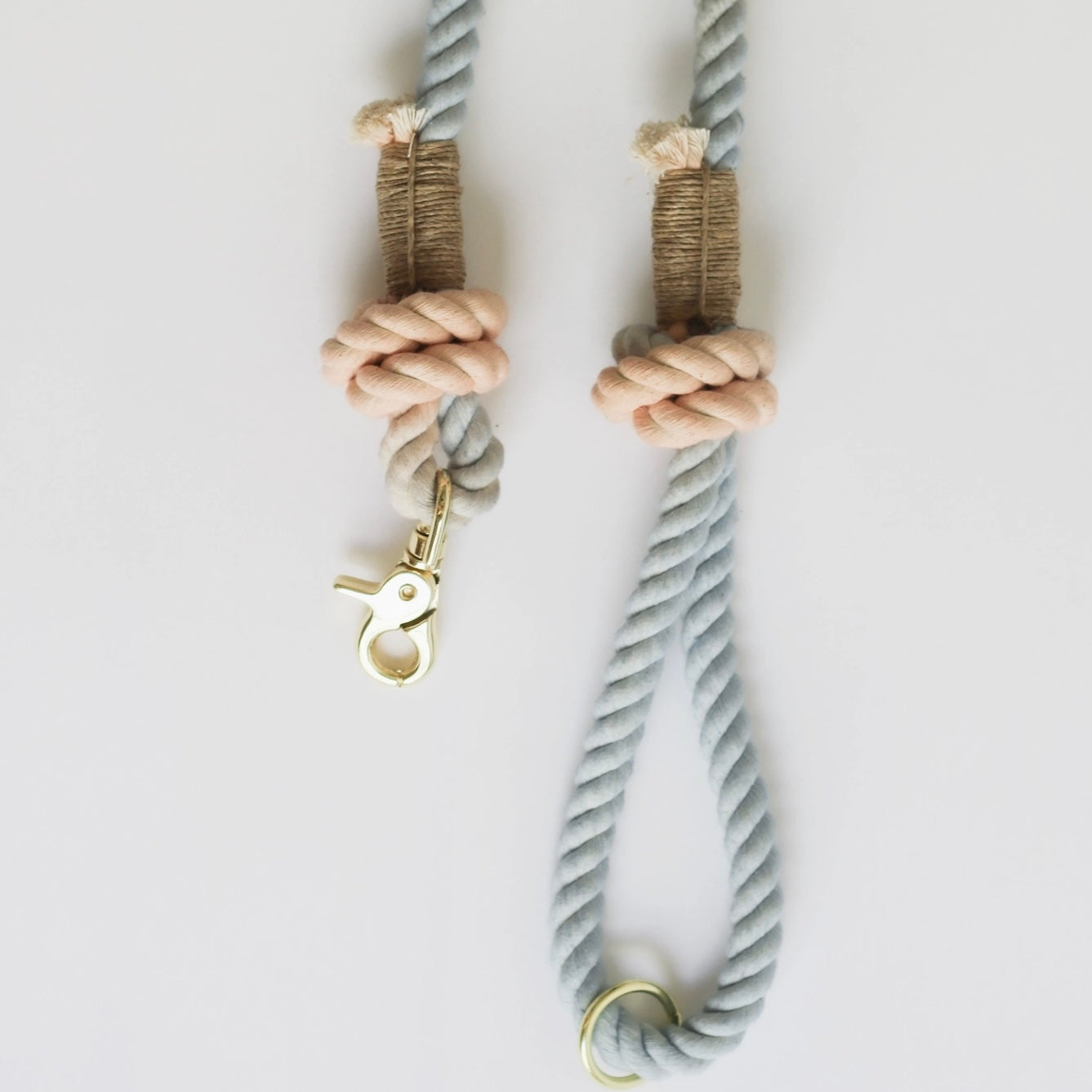 Freihändige Hundeleine aus Seil, Sonnenuntergangsorbet