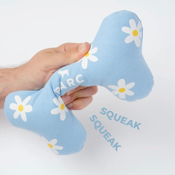 Daisy Squeaky Dog Bone Toy