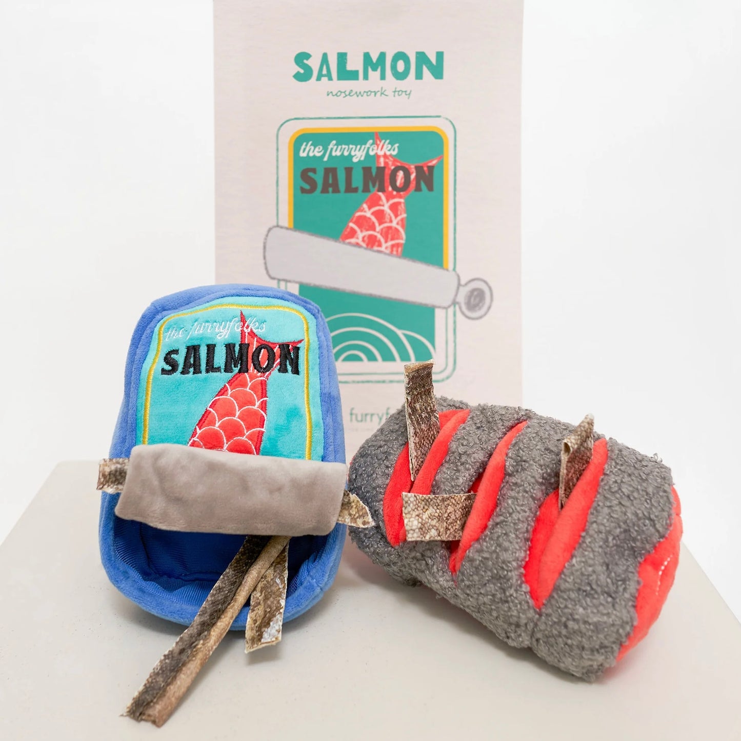 Tinned Salmon Nosework Toy