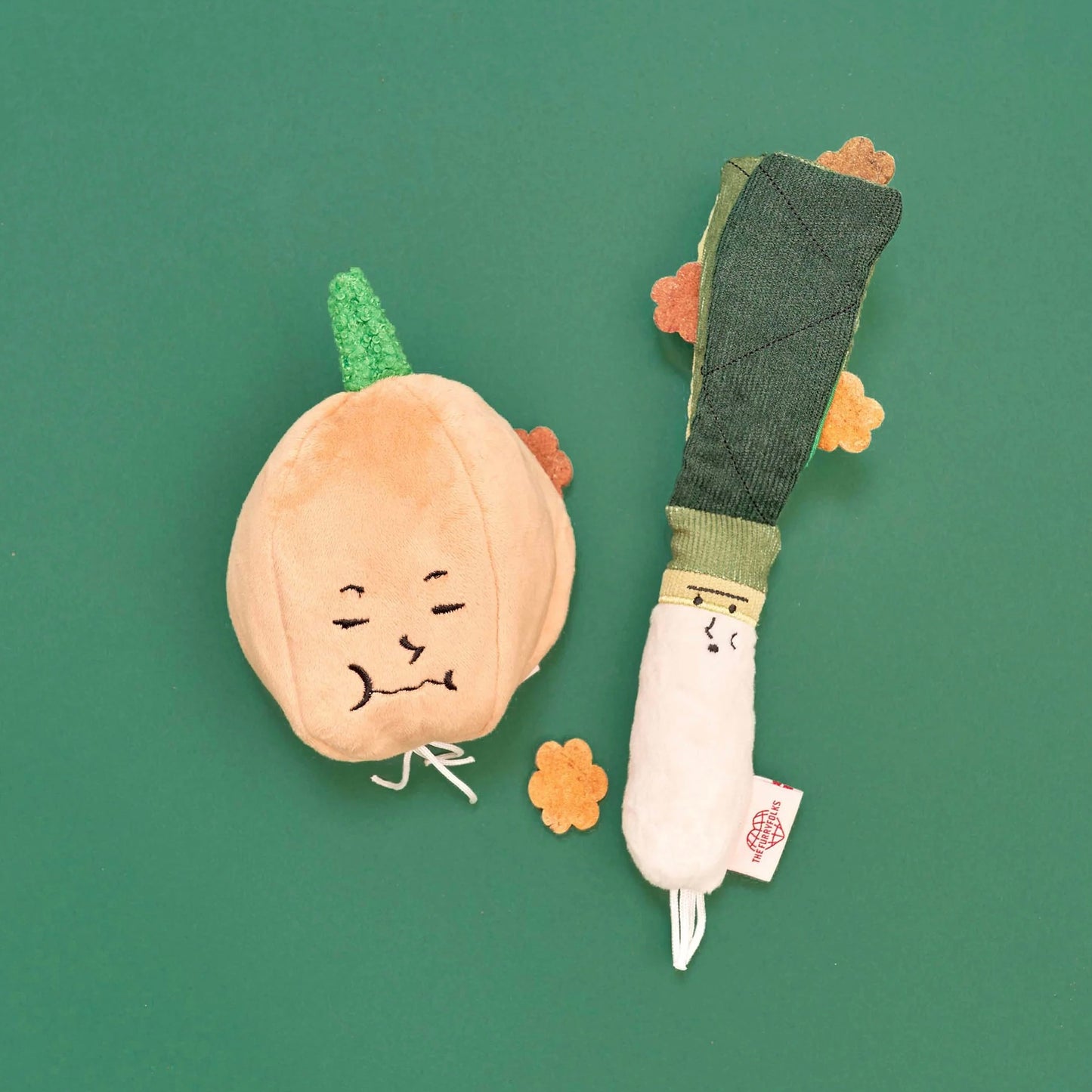Green Onion Nosework Toy