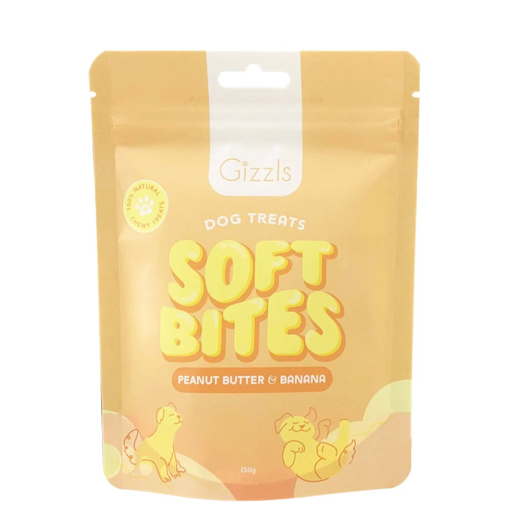 Peanut Butter & Banana Soft Dog Treats