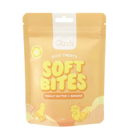 Peanut Butter & Banana Soft Dog Treats