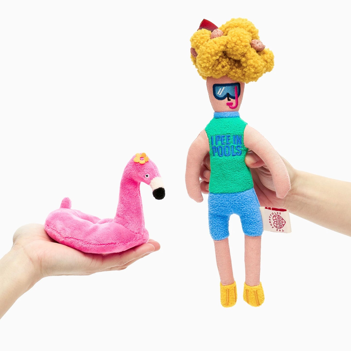 Flamingo Hooman Nosework Toy