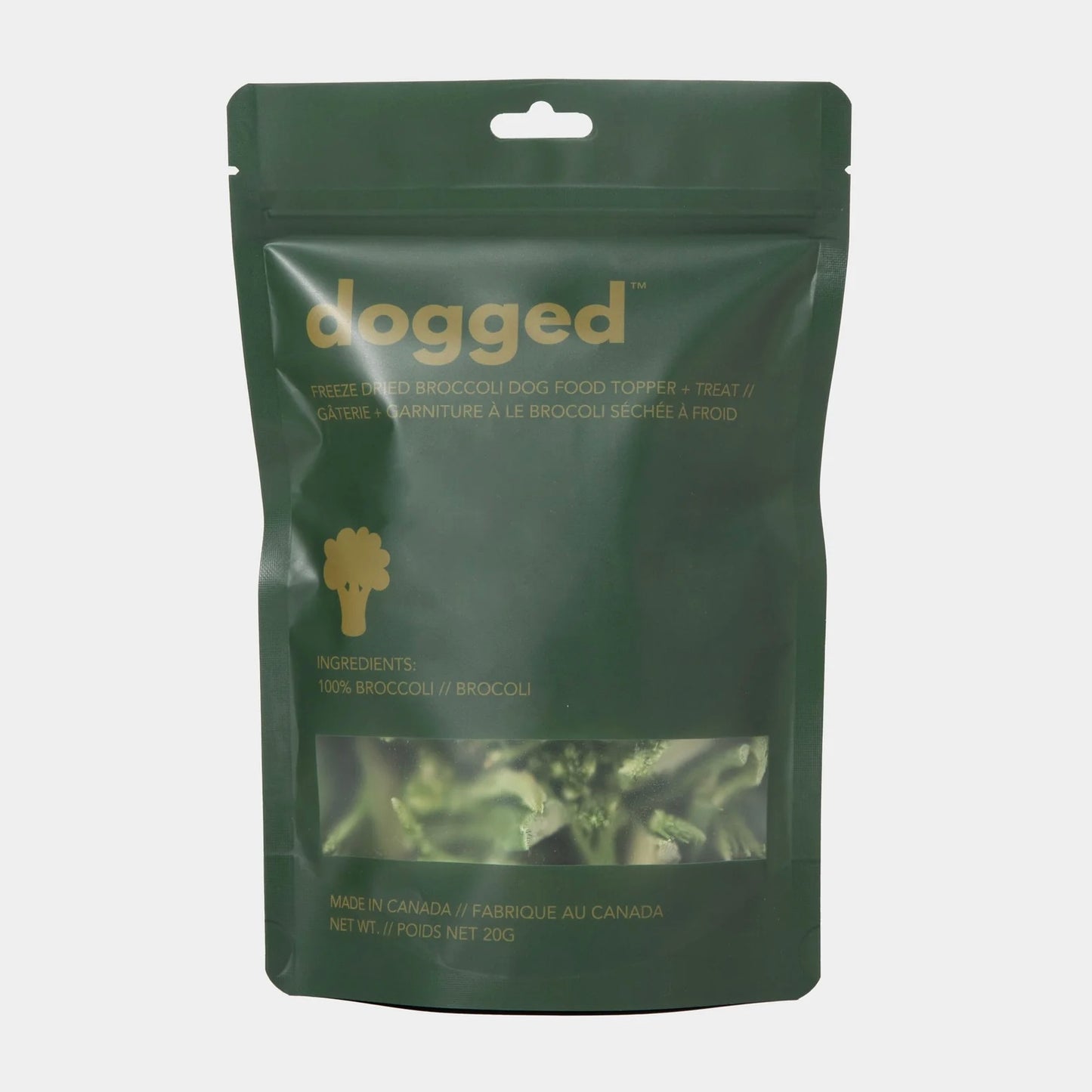 freeze dried broccoli topper