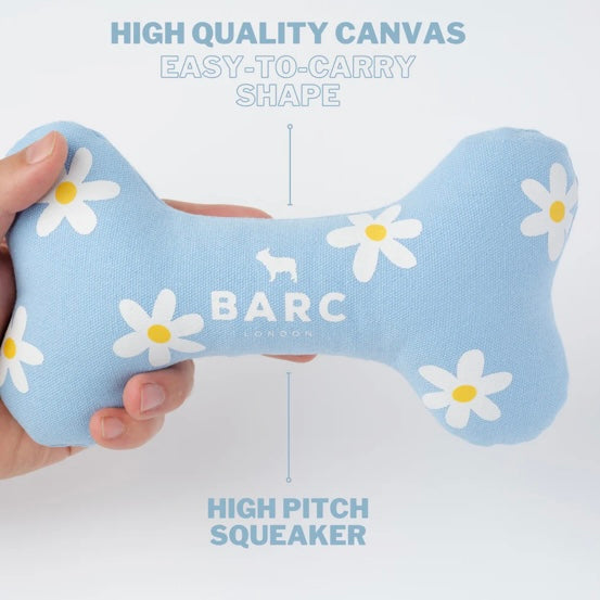 Daisy Squeaky Dog Bone Toy