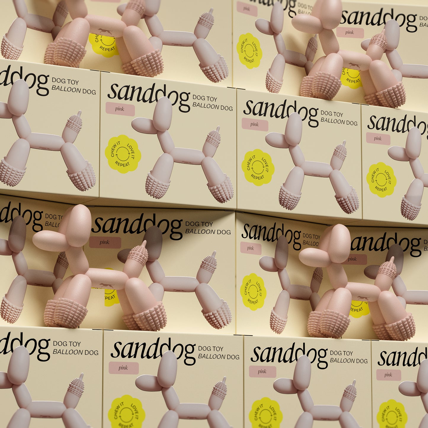 Balloon Dog toy pink