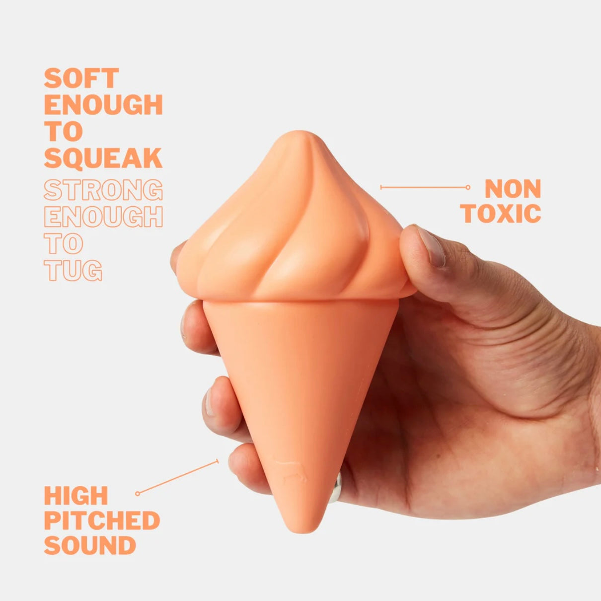 Whippy Squeaky Dog Toy