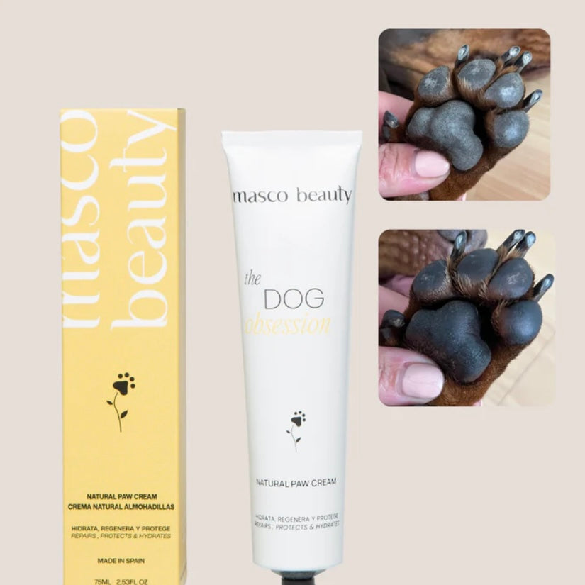 Natural cream for paws, nose and dry areas