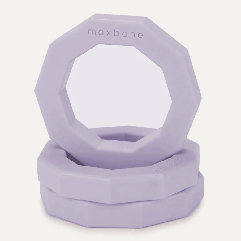 Decagon Rubber dog toy lavender