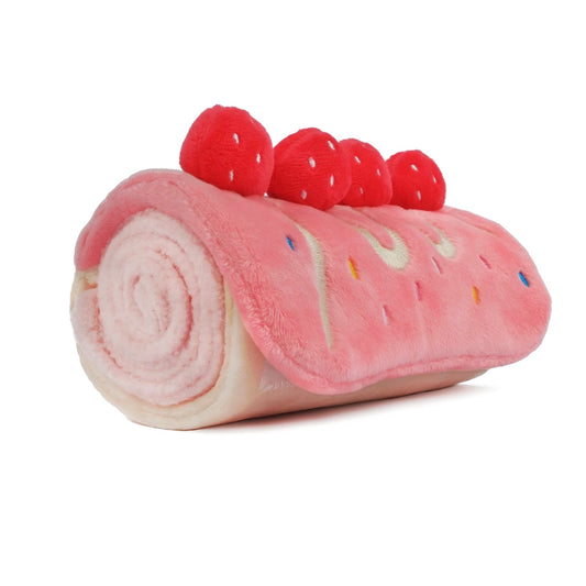 Strawberry Roll Cake Snuffle Toy