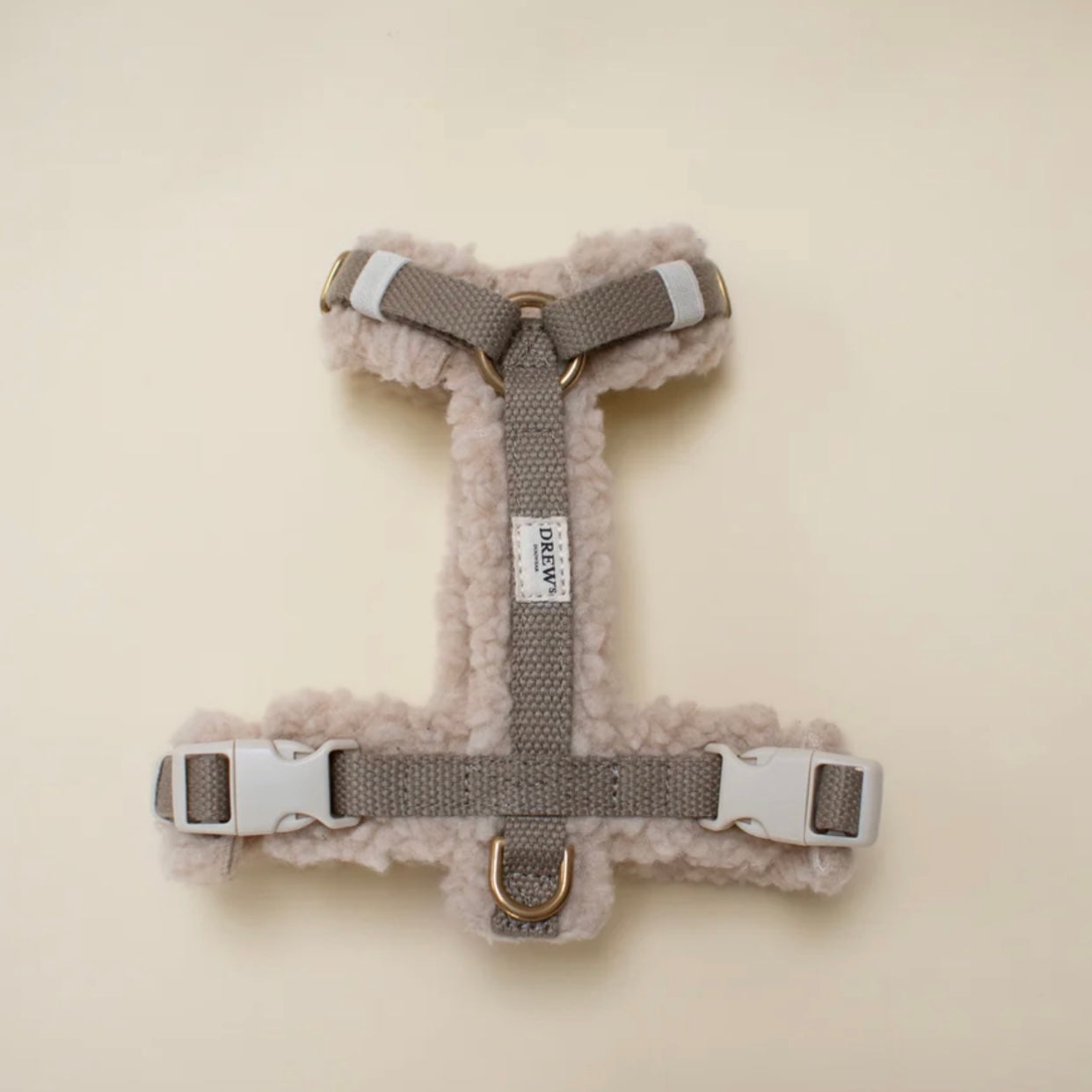 Dog Harness Teddy beige