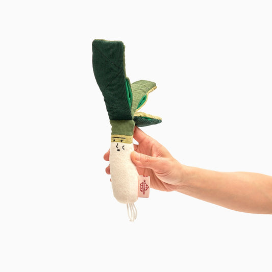 Green Onion Nosework Toy