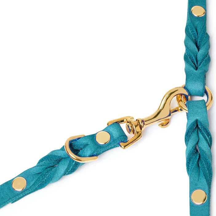 Butter Leather 3X adjustable dog leash Fiji