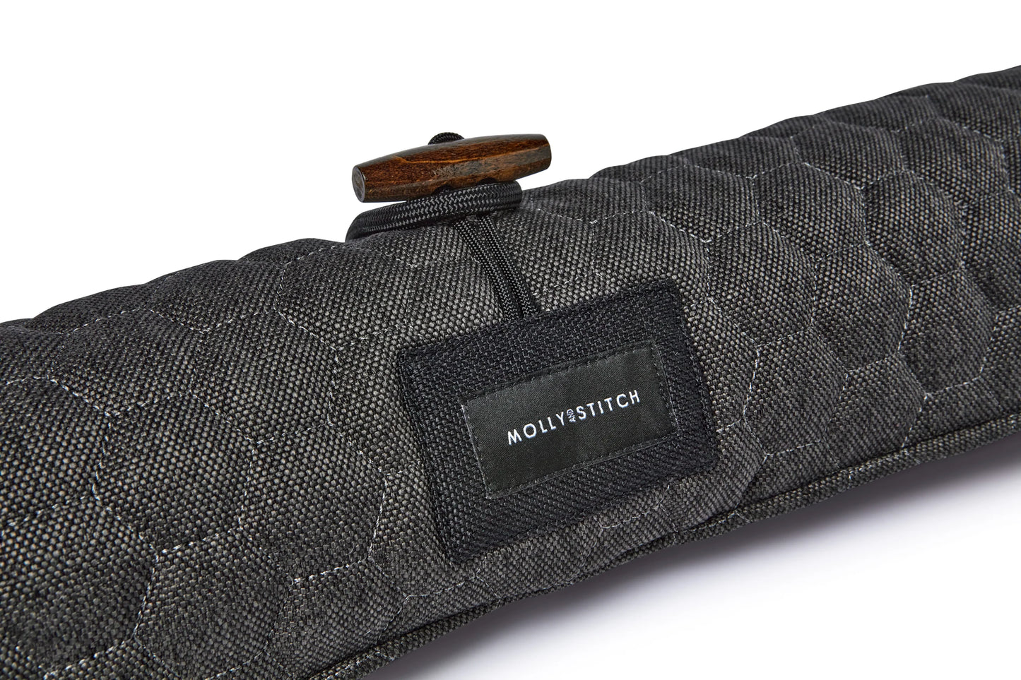 Honeycomb dog travel mat Black