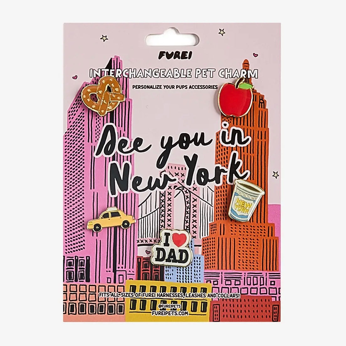Collar Charm NYC Dad Pack