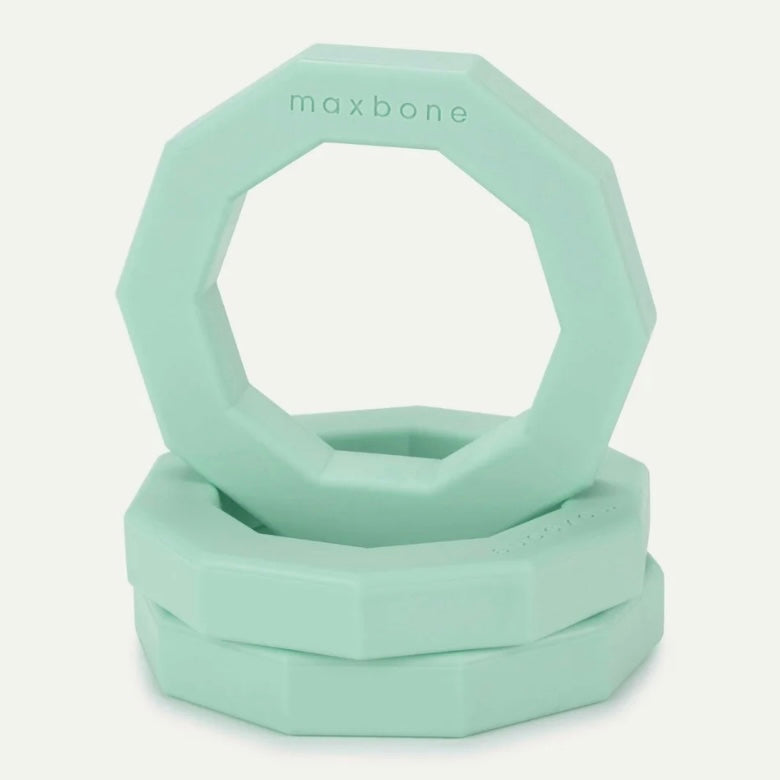 Decagon Rubber dog toy mint