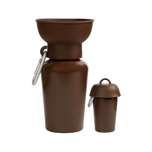 Flip Dog Water Bottle Brown LIMITED EDITION