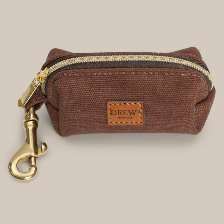 Poop Bag holder Espresso Brown