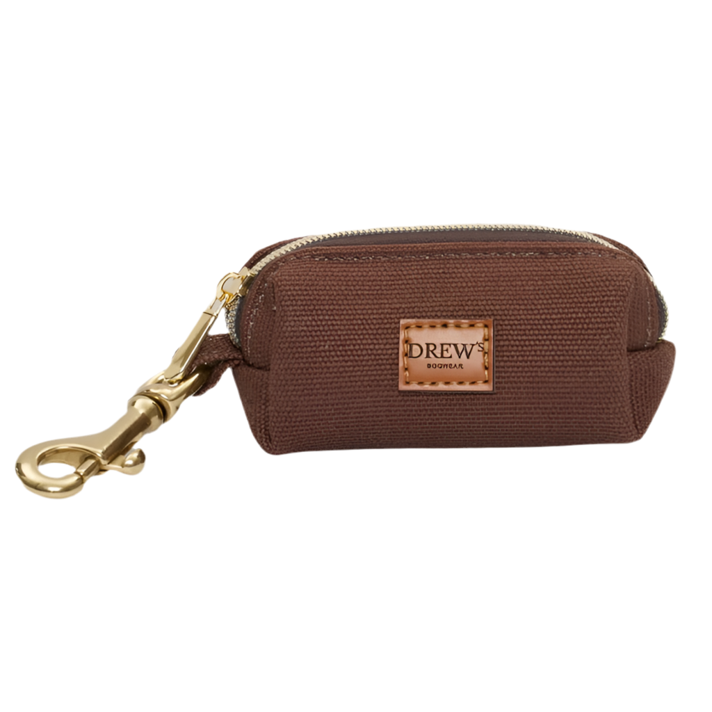 Poop Bag holder Espresso Brown