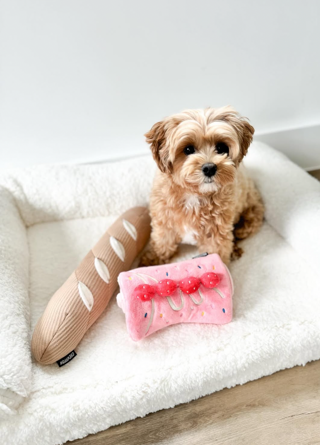 Strawberry Roll Cake Snuffle Toy