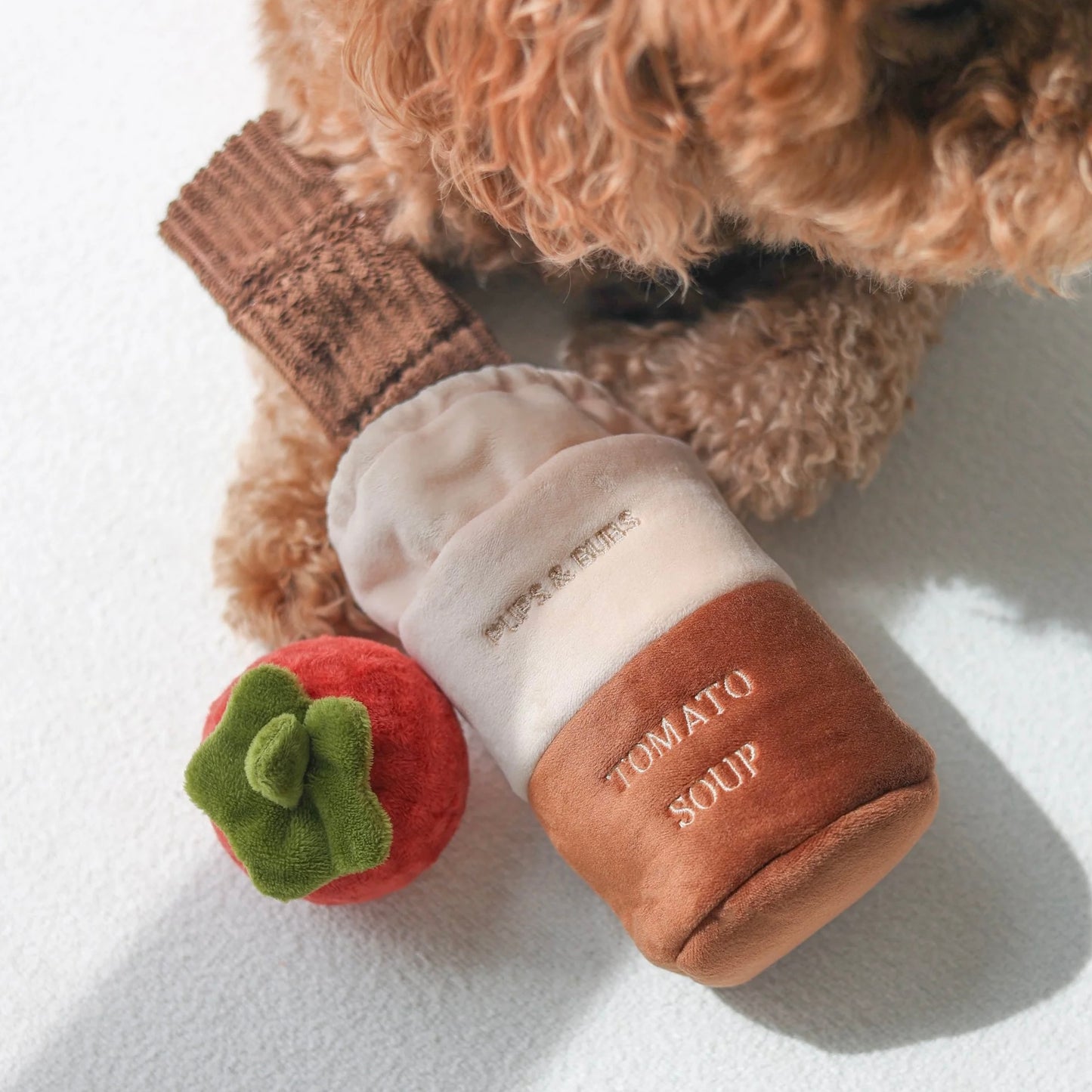 Tomato Soup Nosework Toy