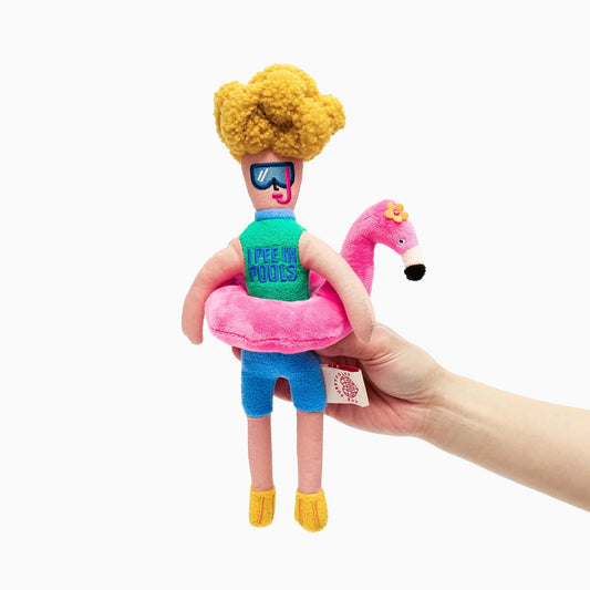 Flamingo Hooman Nosework Toy