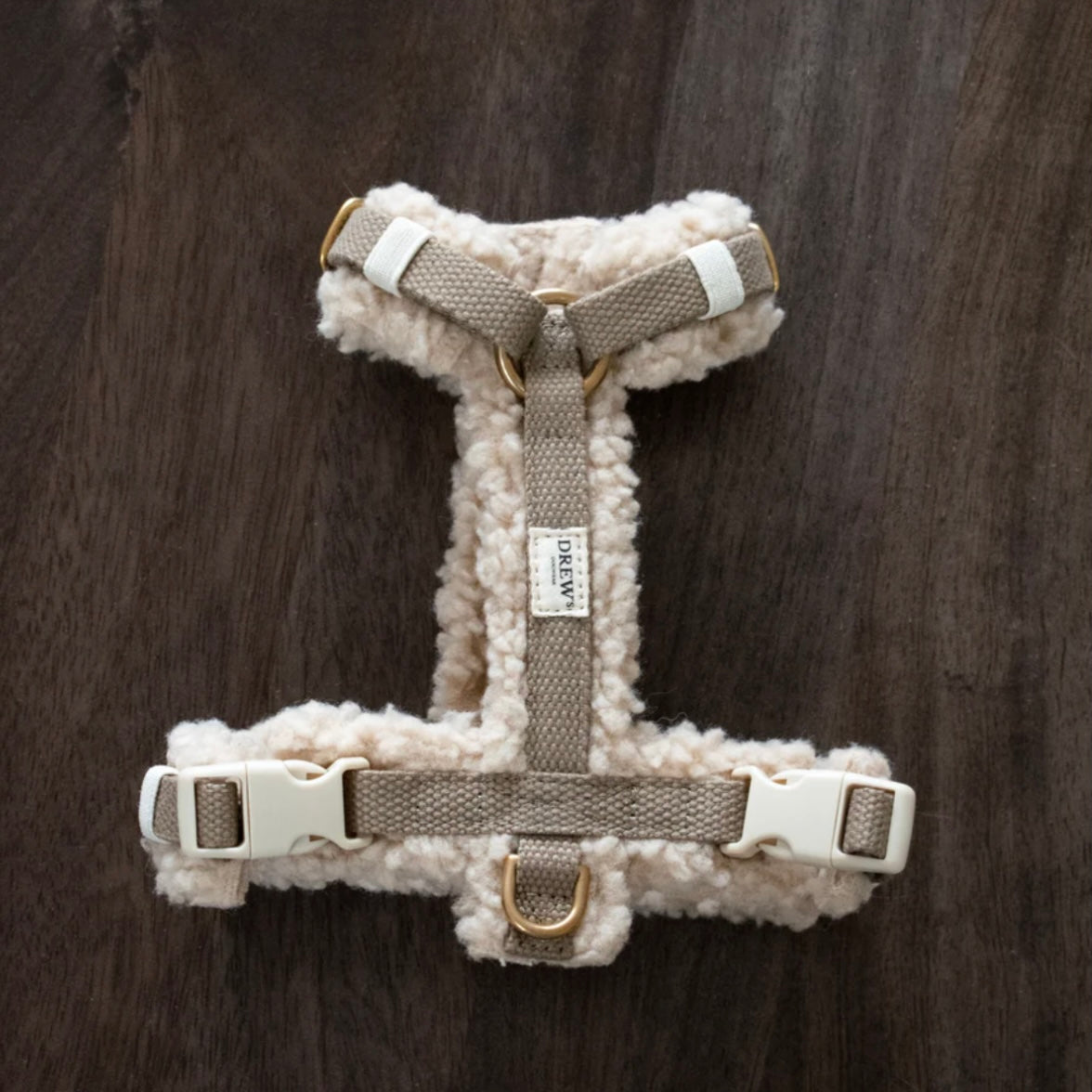 Dog Harness Teddy beige