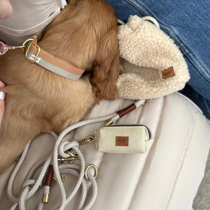 Poop Bag holder Chai Latte