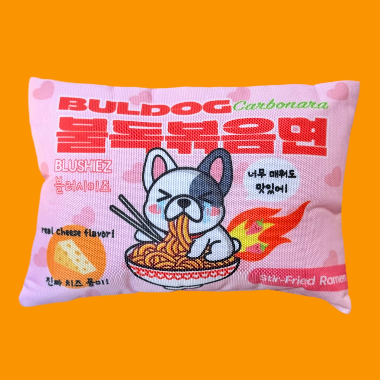 Bul-dog Ramen Noodles Dog Toy