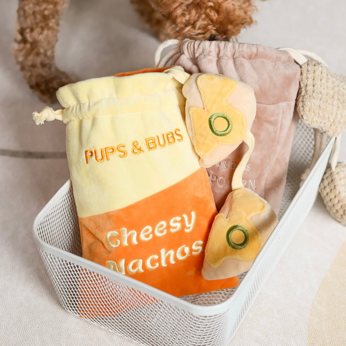Cheesy Nachos Nosework Toy