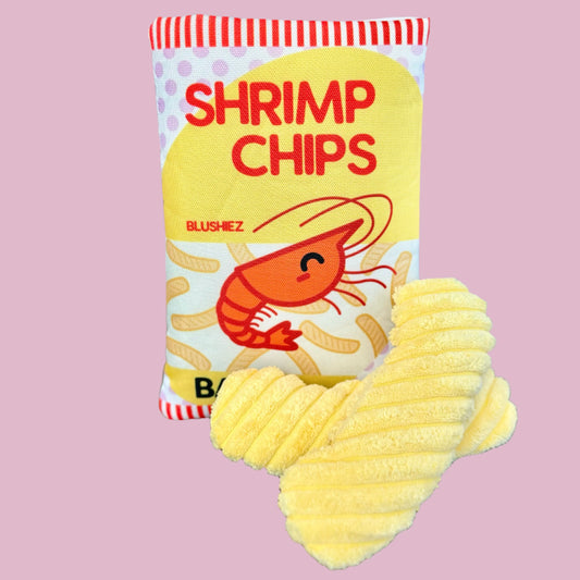 Shrimp Chips Dog Toy