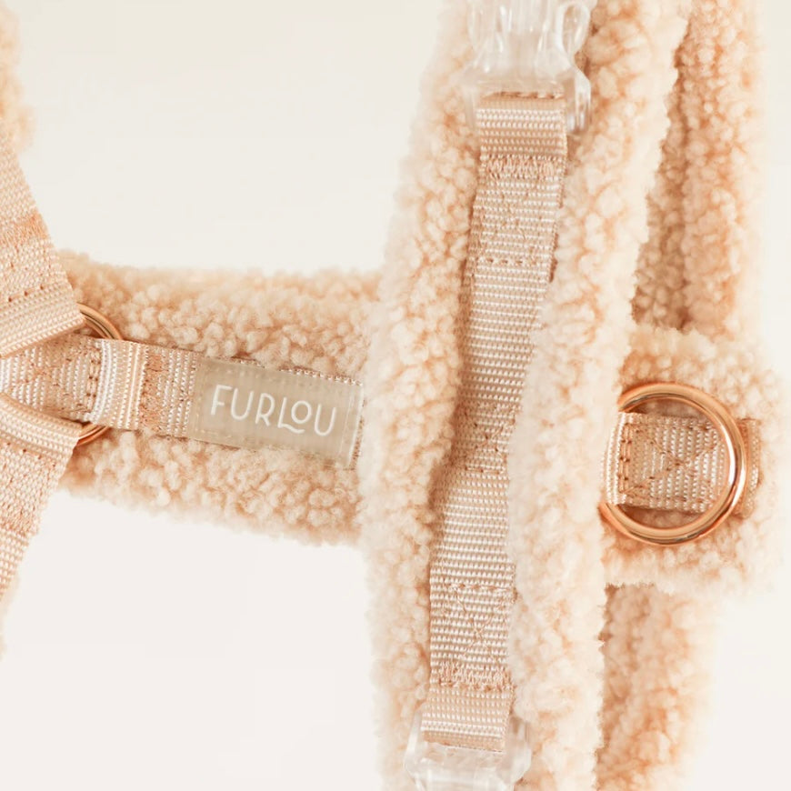 Sherpa Dog Harness cream