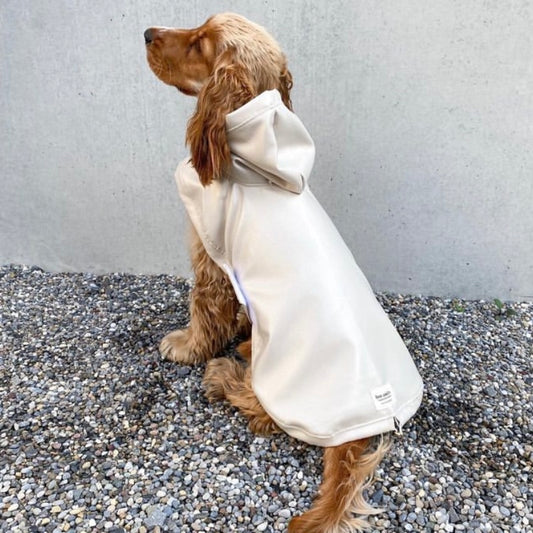 Dog Raincoat beige