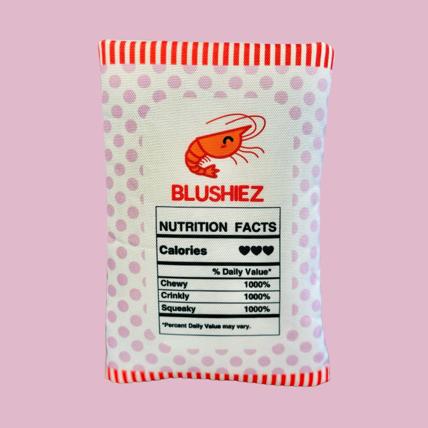 Shrimp Chips Dog Toy